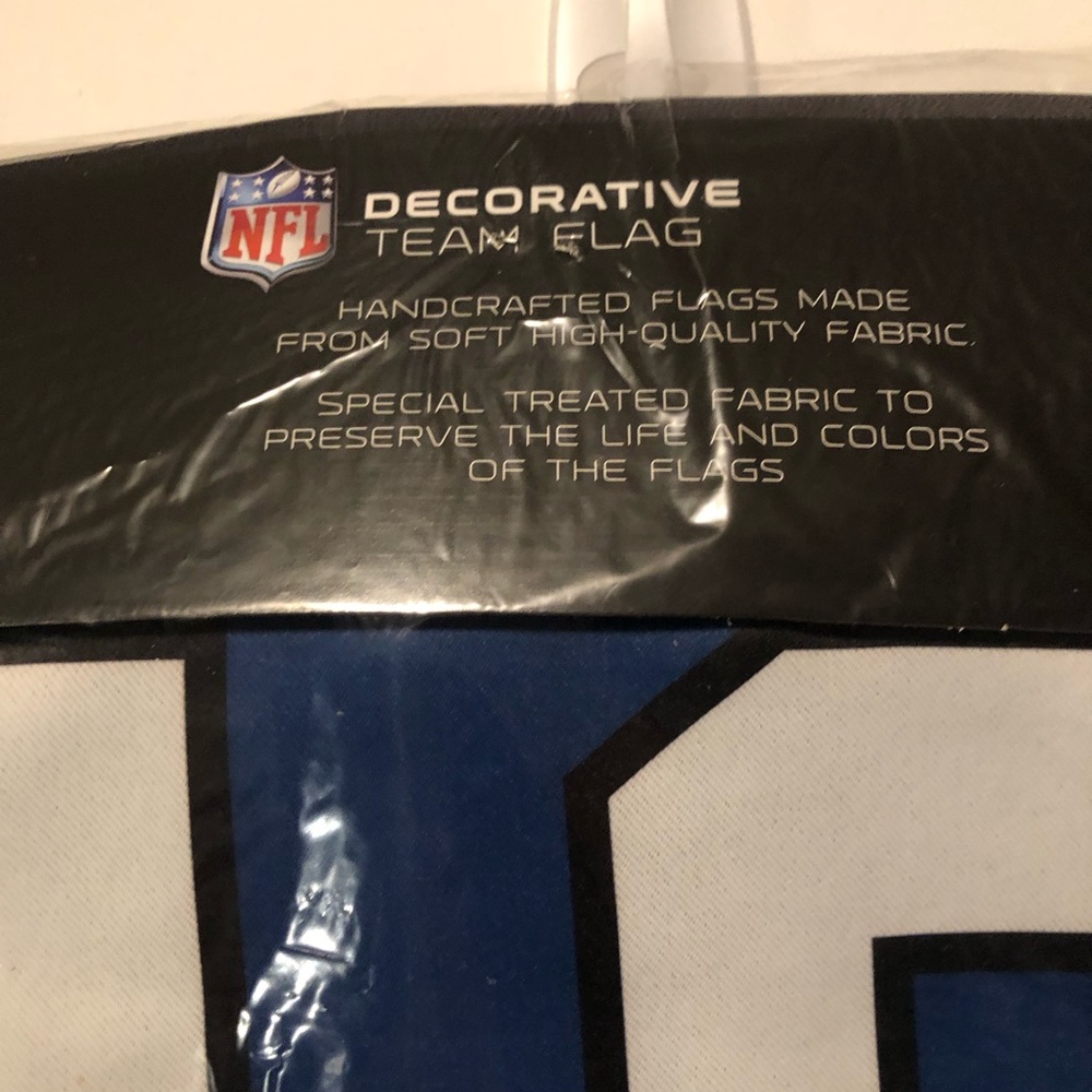 NFL Seattle Seahawks Decor Flag 12s Suede Glitter 2 Sided New c. 2014 12.5x18" - Picture 12 of 13